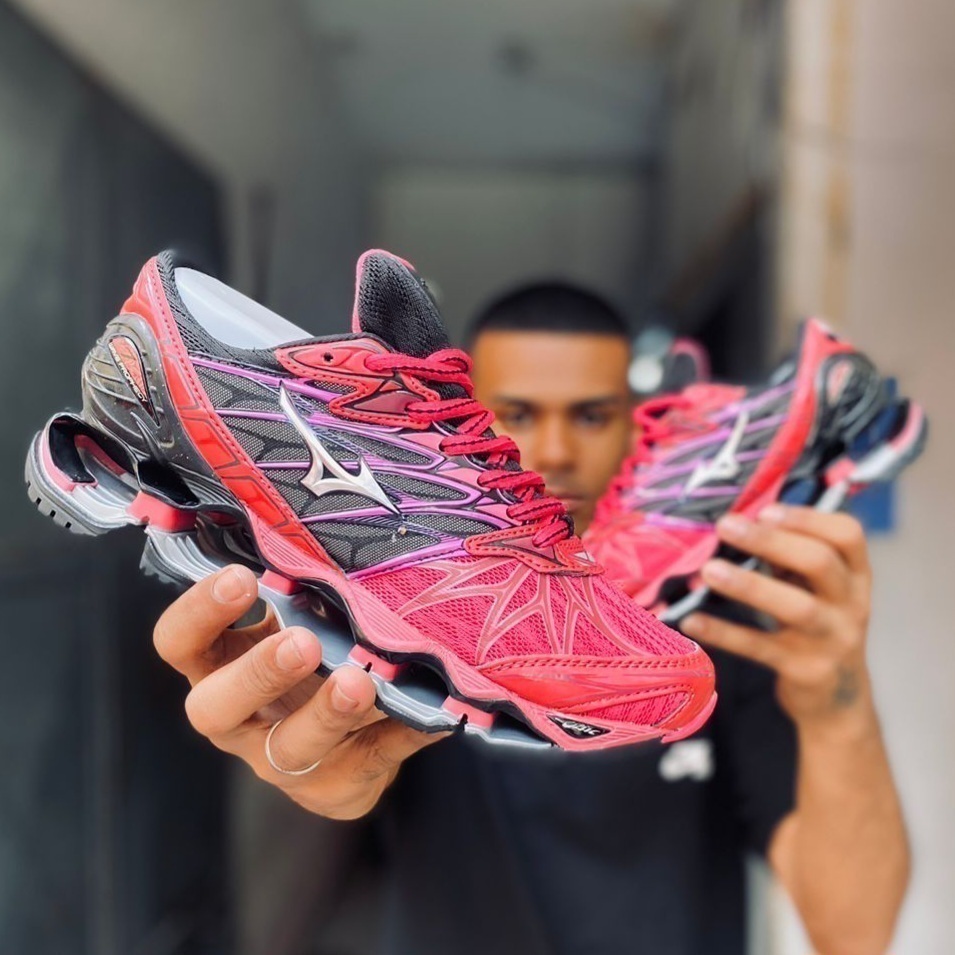 Prophecy 7 Rosa/Preto - Comprar em Linho Imports