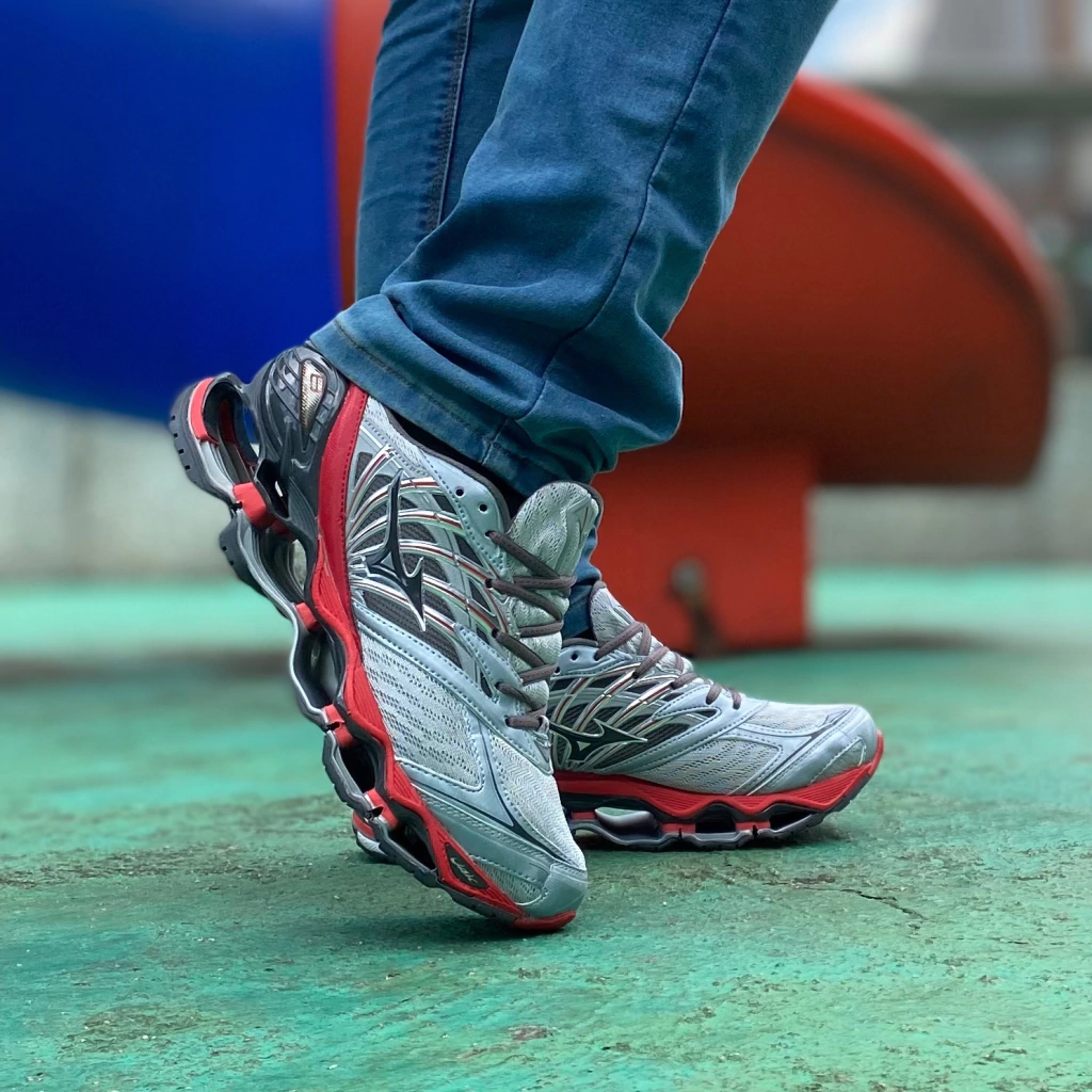 Prophecy 8 Prata/Vermelho promoção