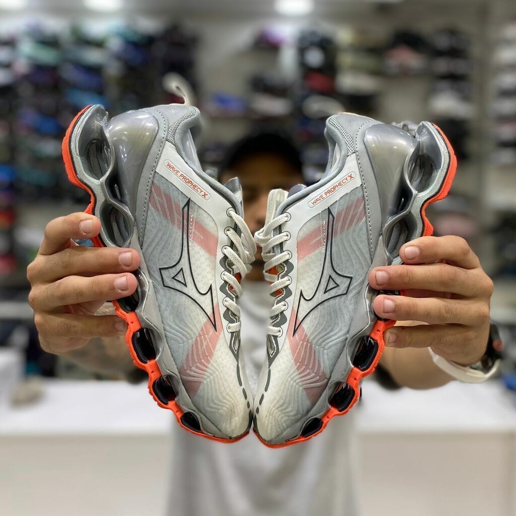 Prophecy X Cinza/Laranja - Comprar em Linho Imports