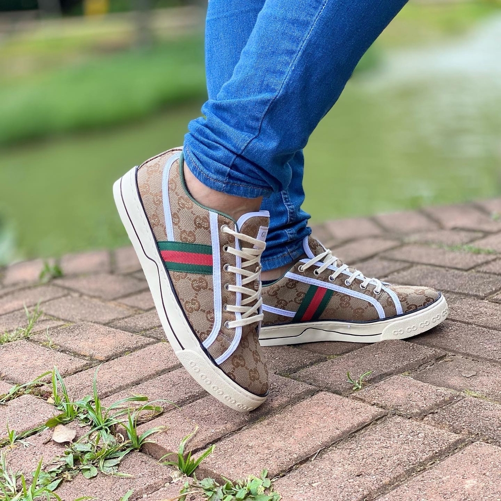 Tênis Gucci Monogram 1977 - Comprar em Linho Imports