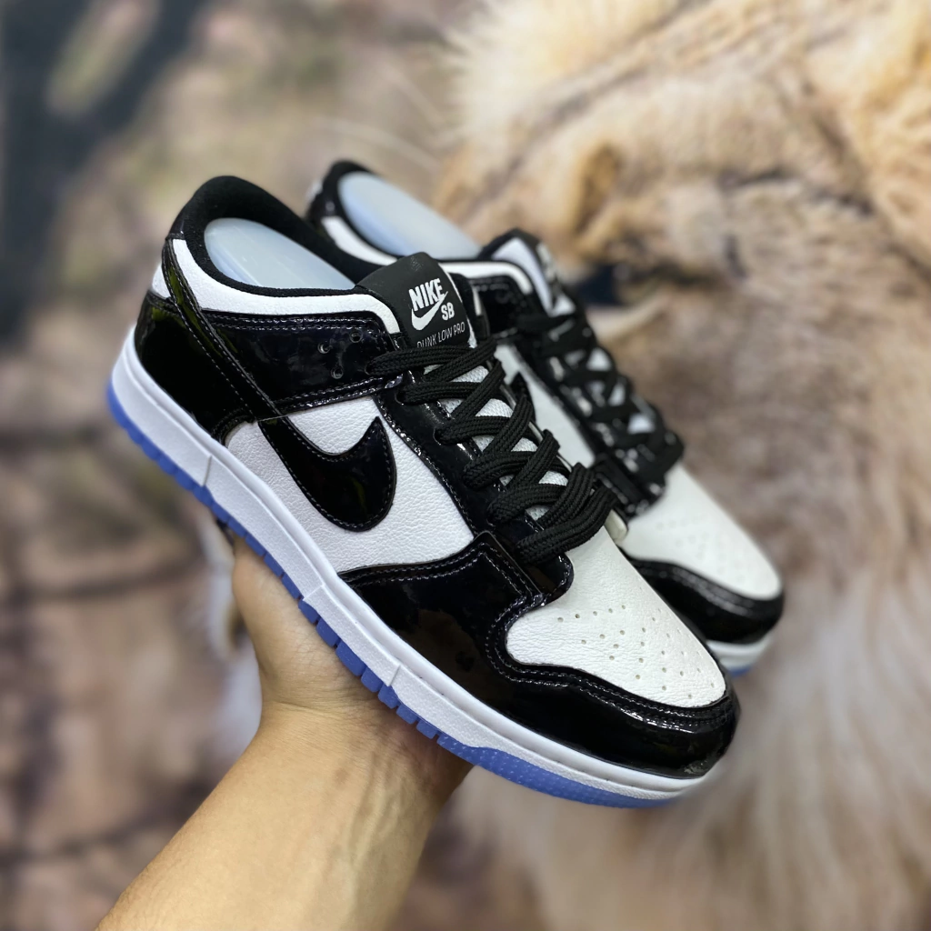 Dunk Low Preto/Branco/Azul - Comprar em Linho Imports