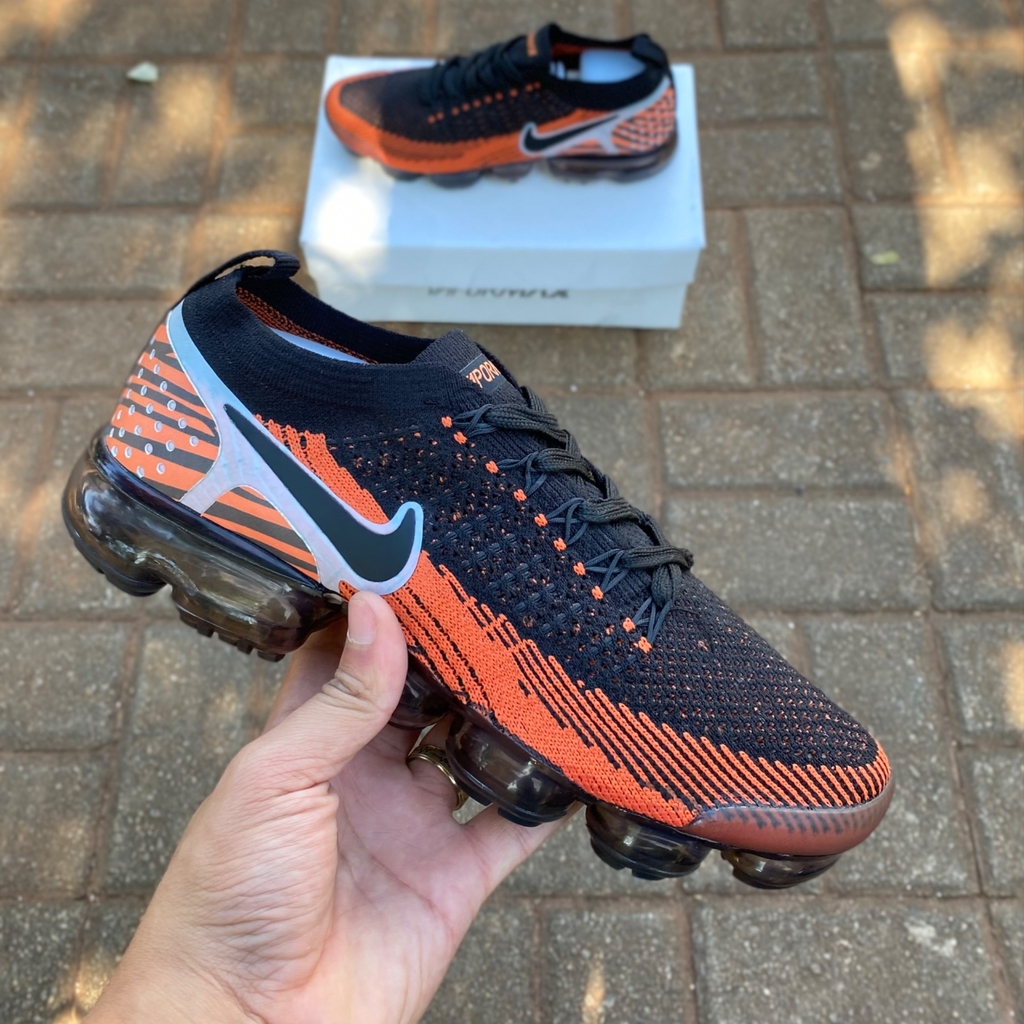 Vapormax 2.0 Preto/Laranja PROMOÇÃO