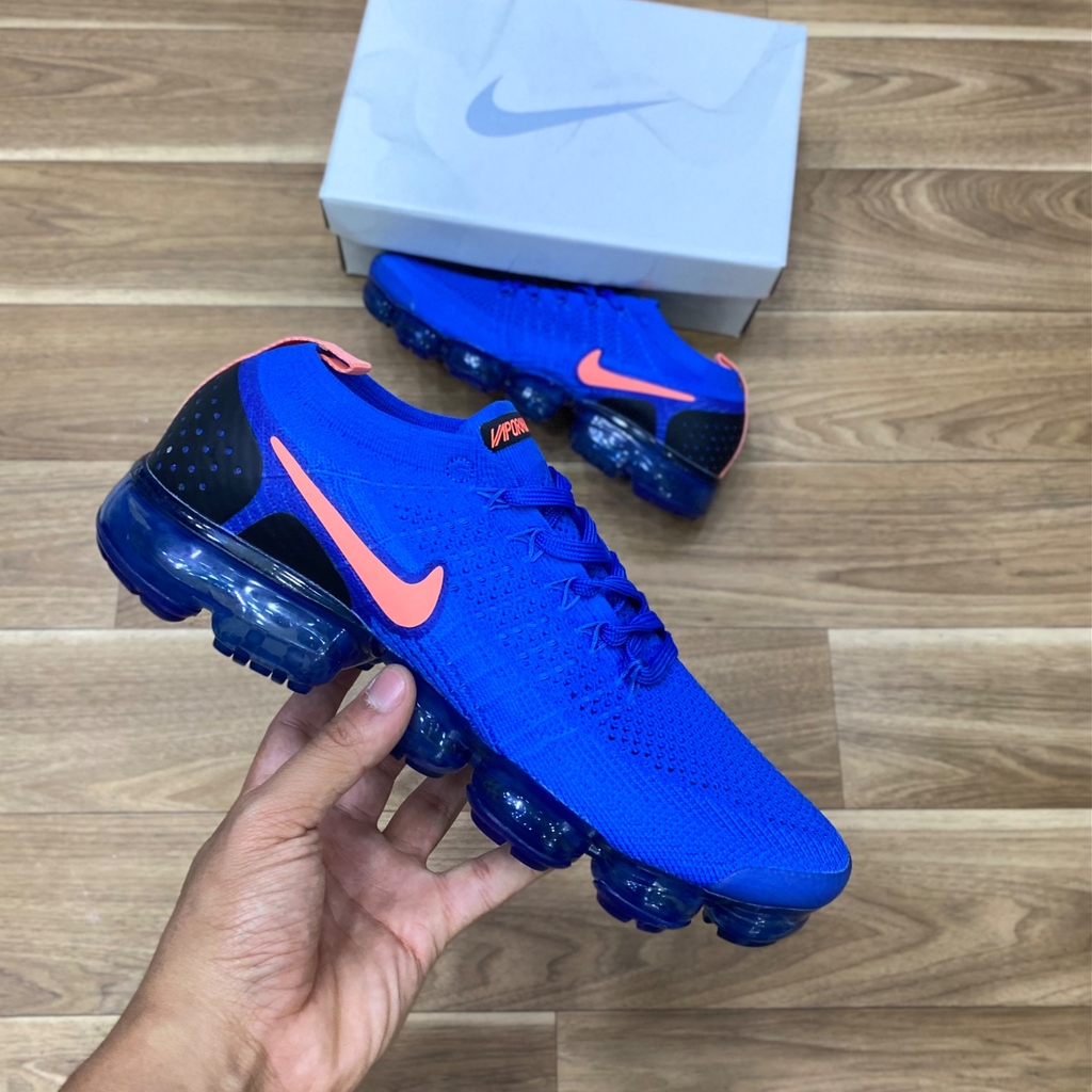 Vapormax 2.0 Azul/Laranja promoção