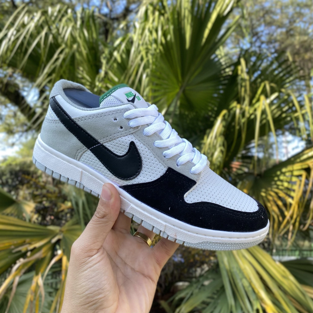 Dunk Low Branco/Cinza/Preto - Comprar em Linho Imports