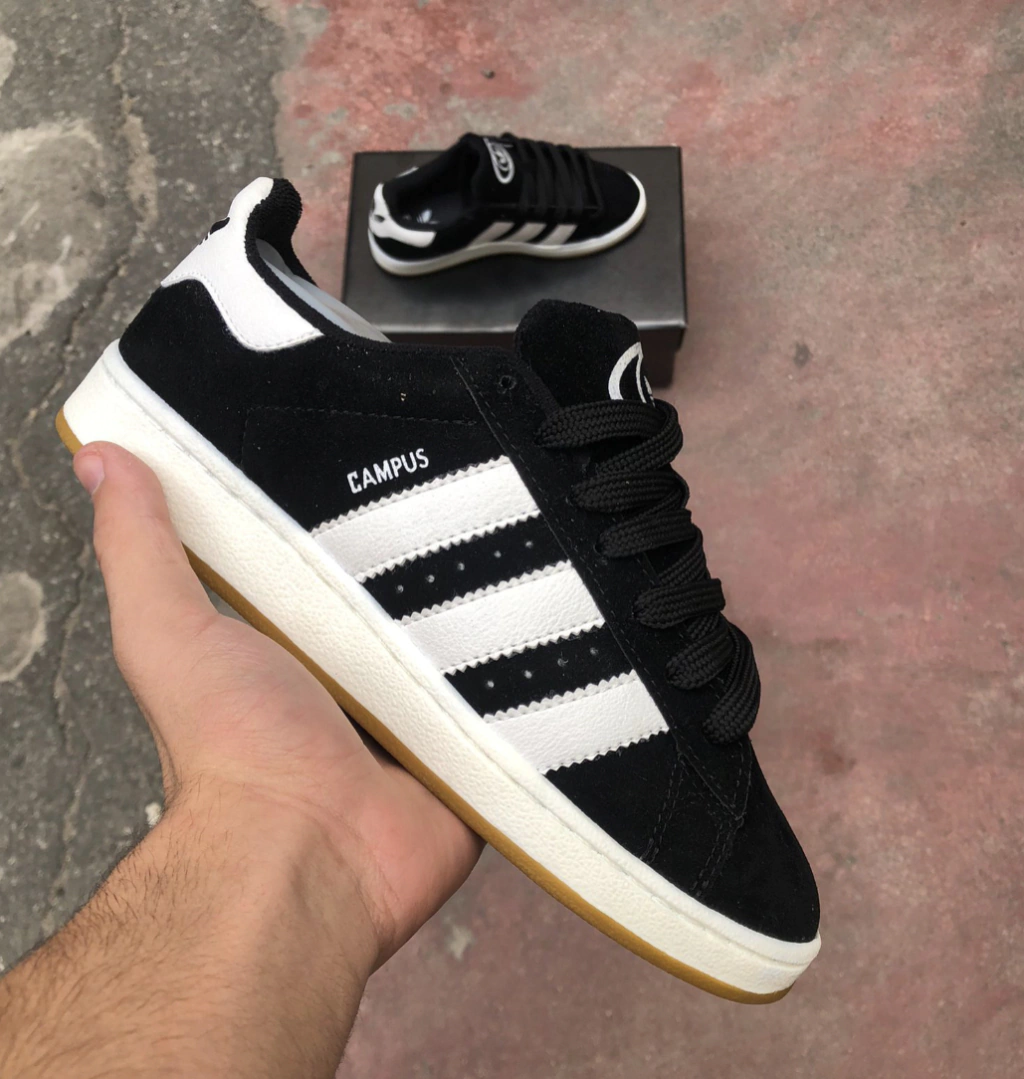 Tenis Campus Preto - Comprar em Linho Imports