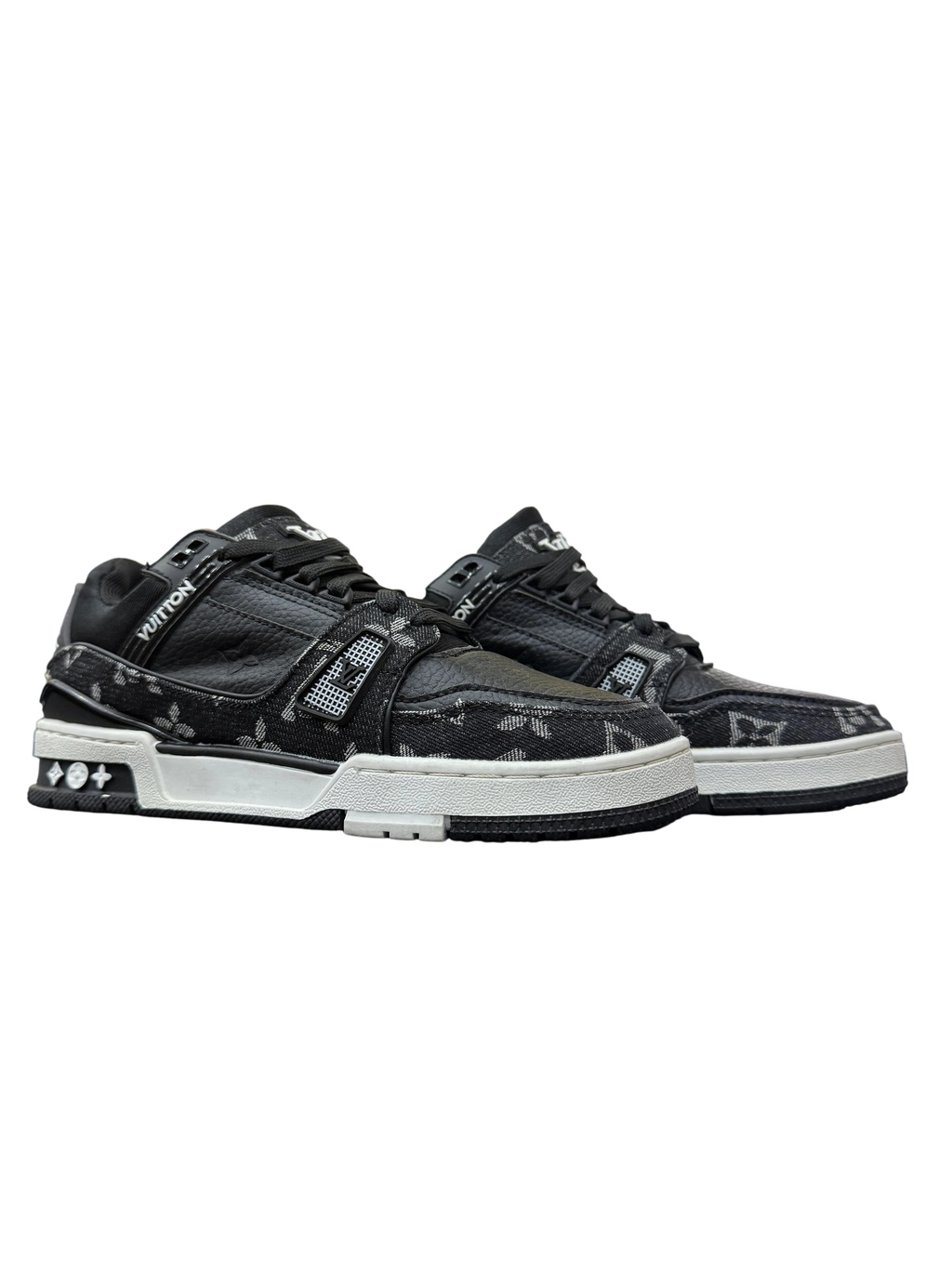 LV Trainer White / preto - Comprar em Linho Imports